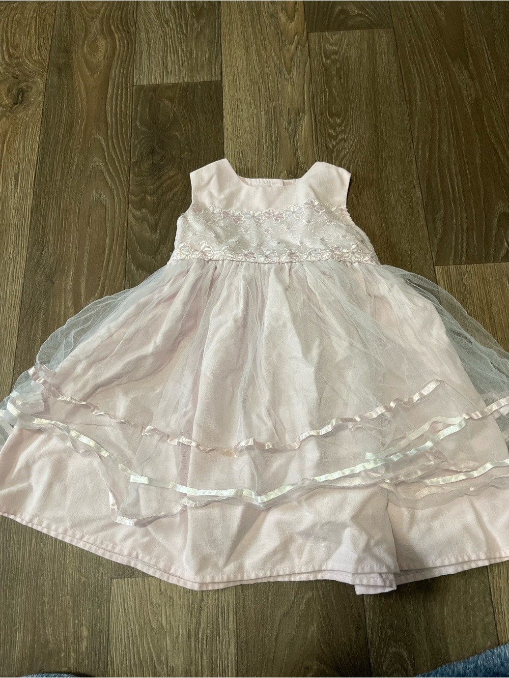 Light Pink Tulle Baby Girl Dress